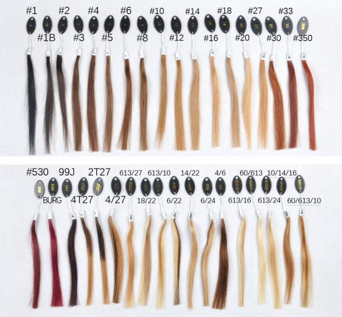 Ανθρώπινα μαλλιά της Virgin Remy προ - συνδέοντας χρώμα 613 επέκταση τρίχας ακρών Ι