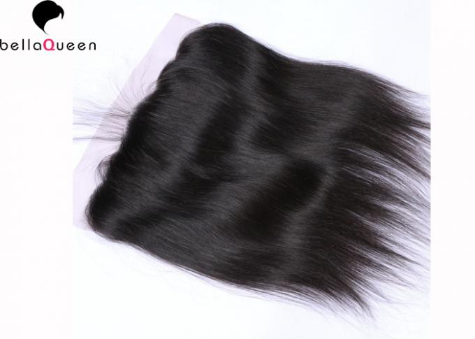 Μεταξωτή ευθεία επέκταση τρίχας ινδικών φυσικά τρίχας 13 X 4 ανθρώπινα μαλλιών περουκών δαντελλών
