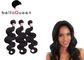Ο ελεύθερος φυσικός Μαύρος σύγχυσης 100 βαθμός επεκτάσεων ανθρώπινα μαλλιών 7A για τις γυναίκες προμηθευτής