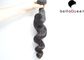 Ινδική 6A της Remy ύφανση ανθρώπινα μαλλιών κυμάτων τρίχας φυσική μαύρη χαλαρή χωρίς χημική ουσία προμηθευτής